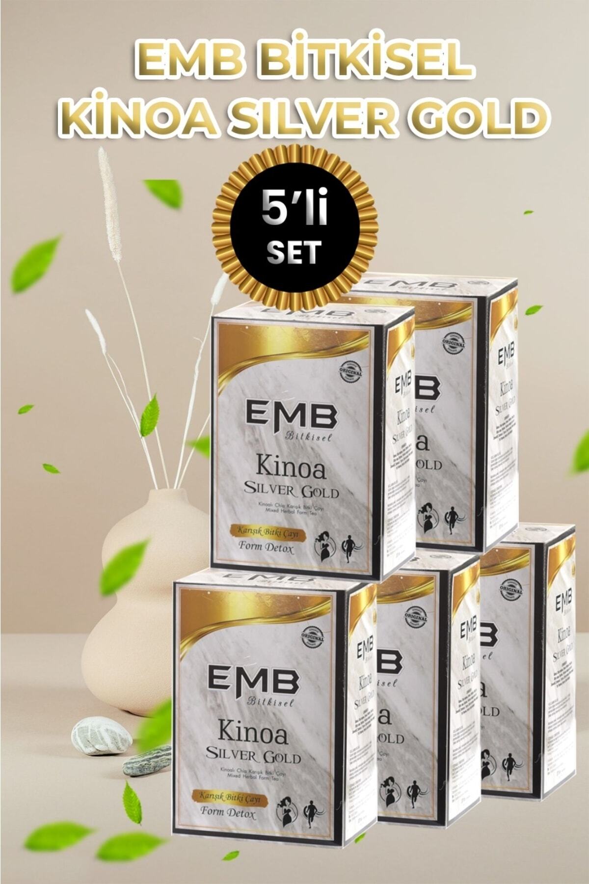 EMB BİTKİSEL Kinoa Detox Form Cayı 5li Sett 55