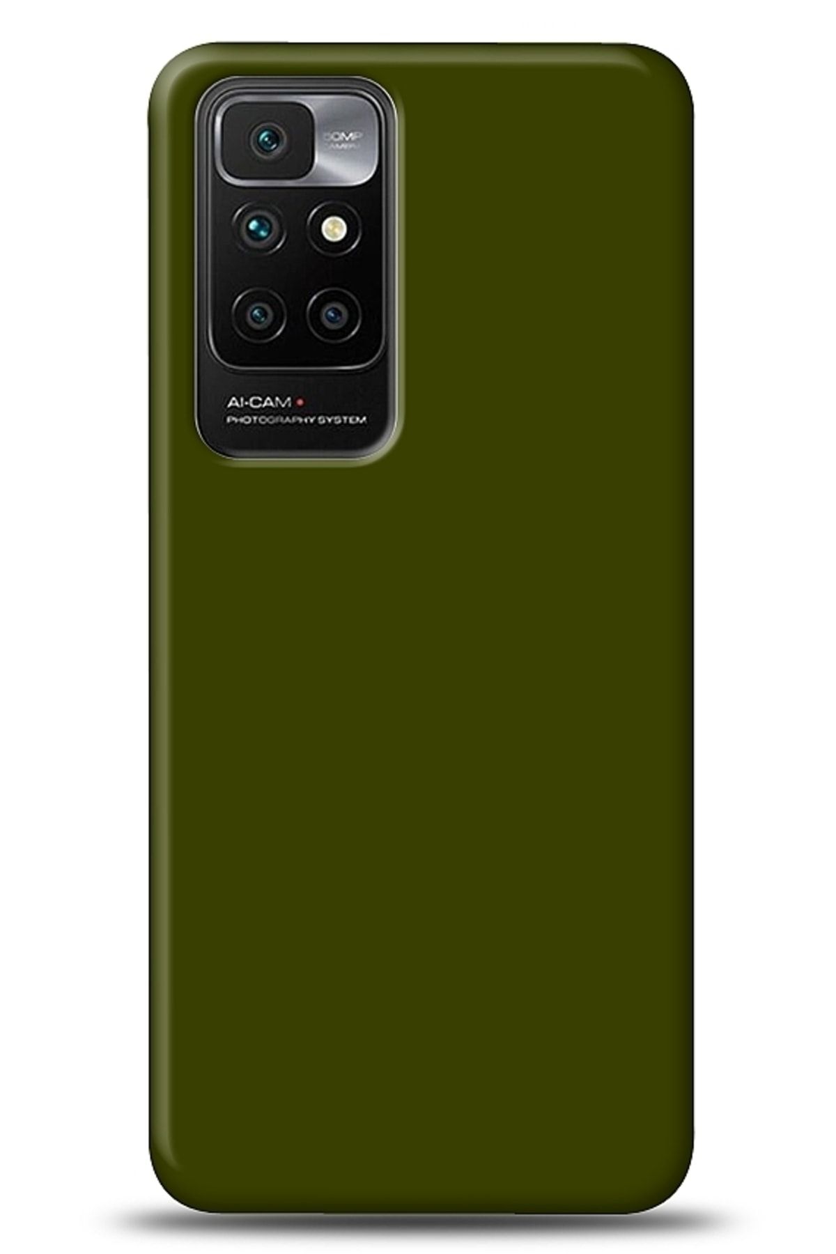 Dafoni Xiaomi Redmi 10 Mat Açık Yeşil Telefon Kaplama