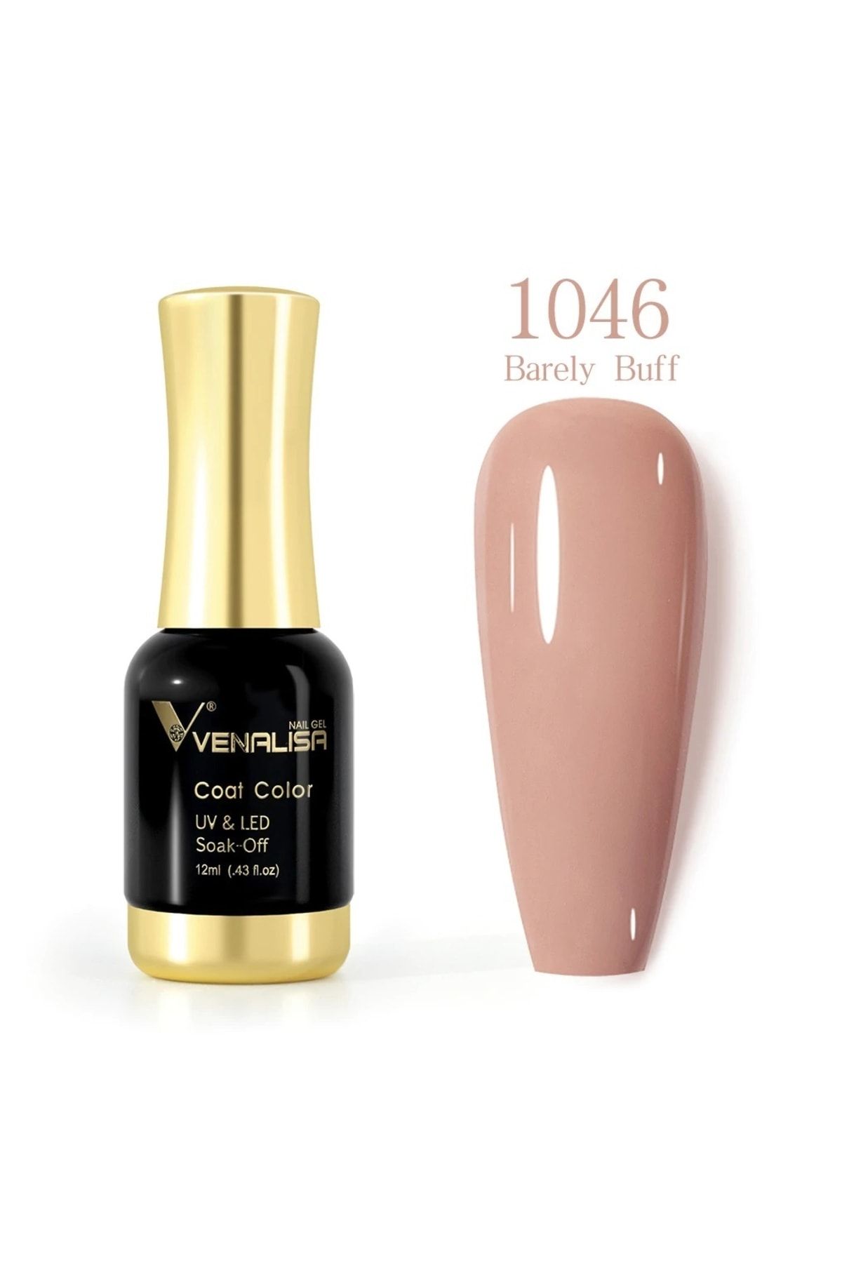 Venalisa 12 ml Kalıcı Oje Barely Buff Uv Led Oje 1046