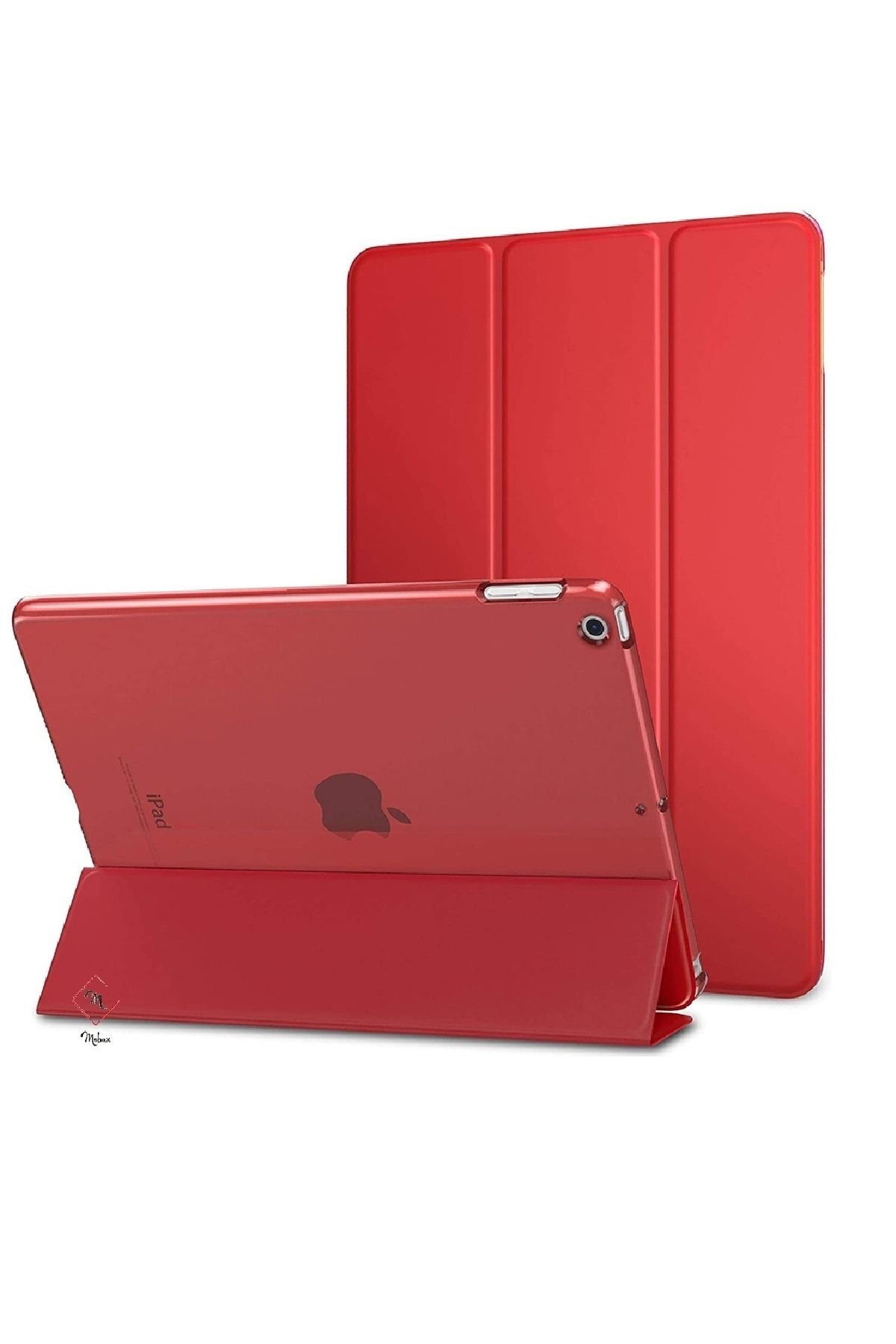 MOBAX Apple Ipad 8.nesil 10.2" Uyumlu Pu Deri Smart Case A2270 A2428 A2429 A2430 Rose Gold Kılıf