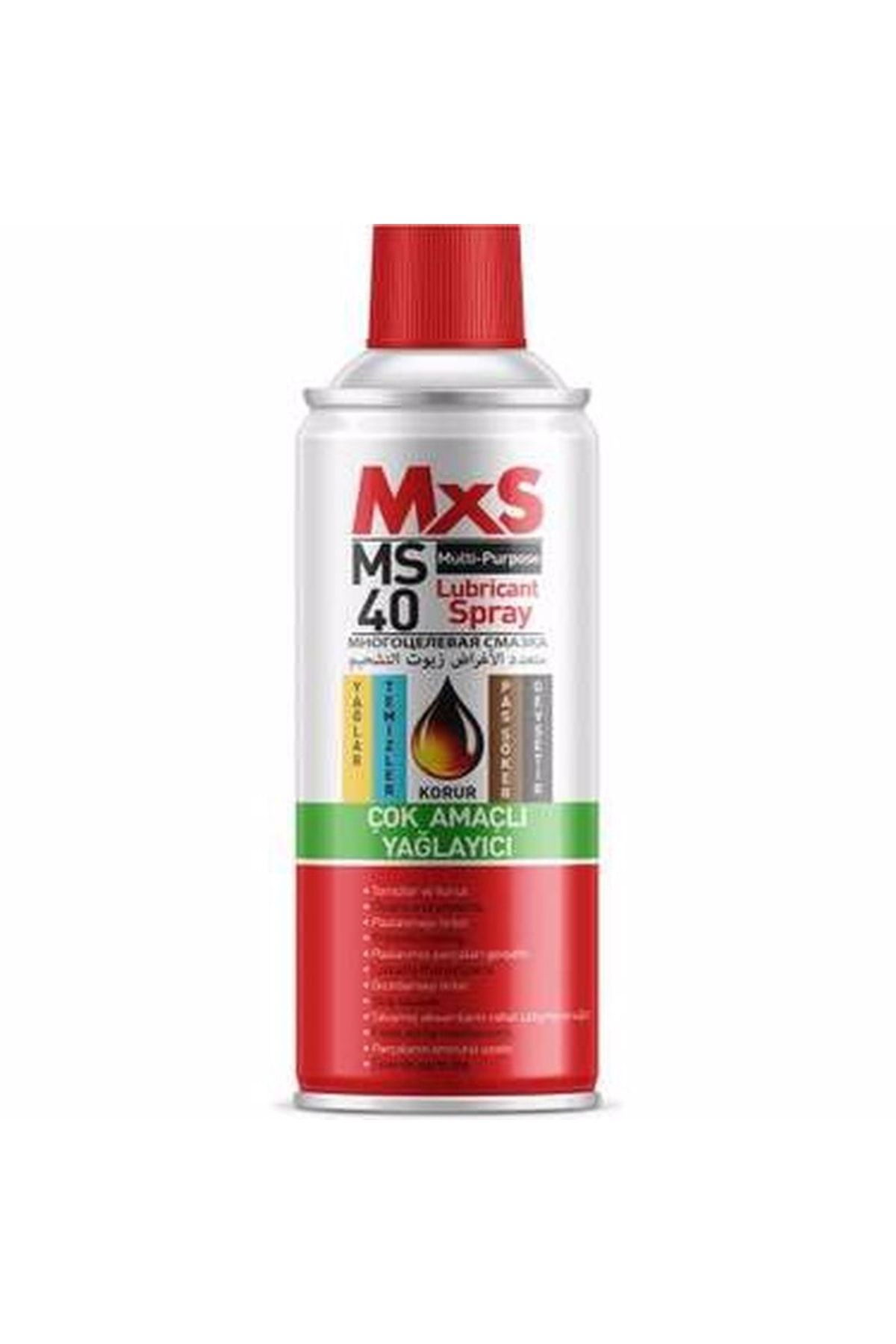 MxS Ms40 Çok Amaçlı Multi Sprey Pas Sökücü Sprey 200 ml