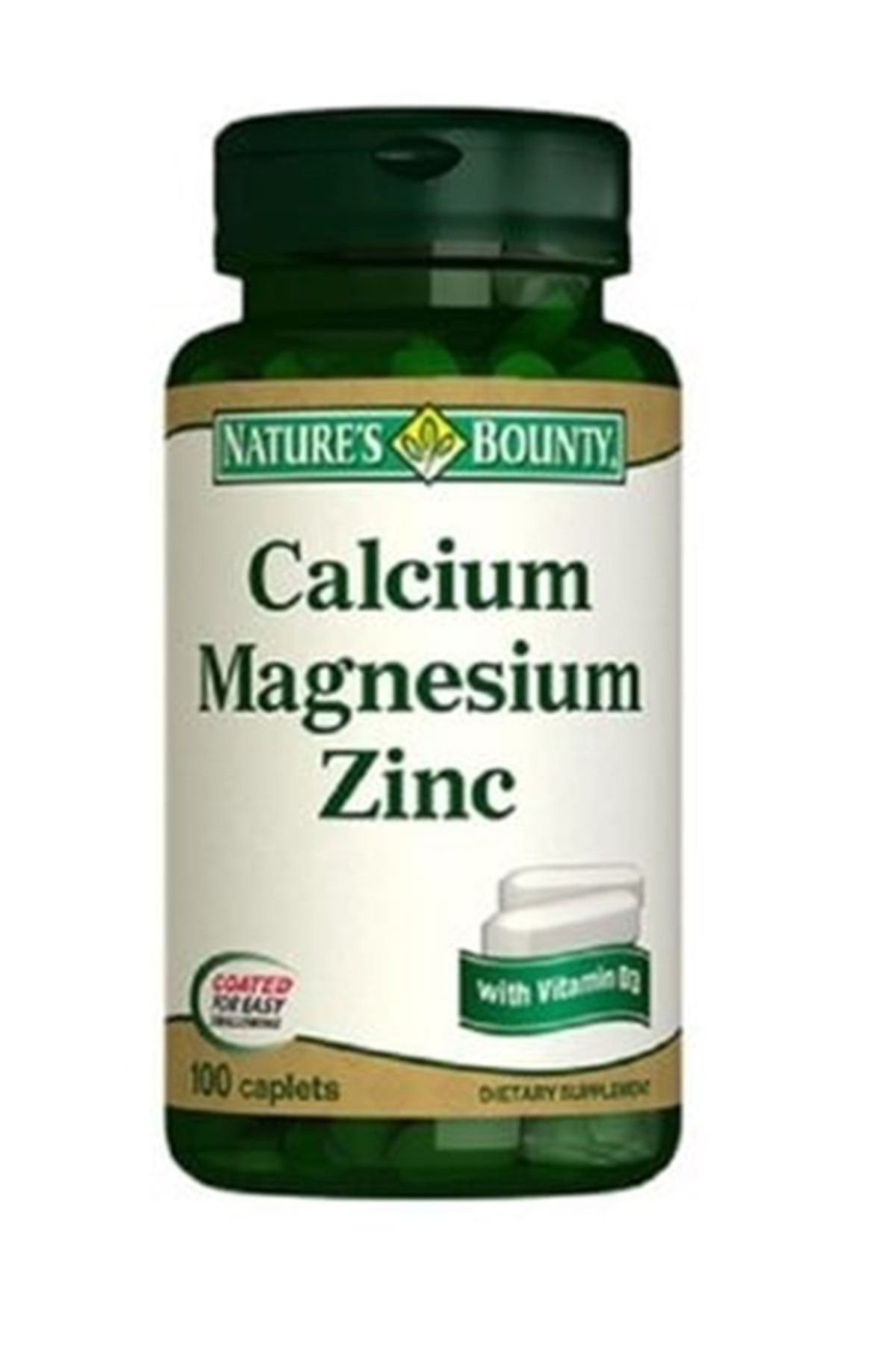 Natures Bounty Calcium Magnesium Zinc+d3 100 Tablet