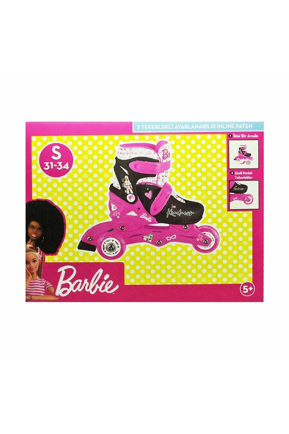 Mercan Barbie Inline 3 Tekerlekli Paten
