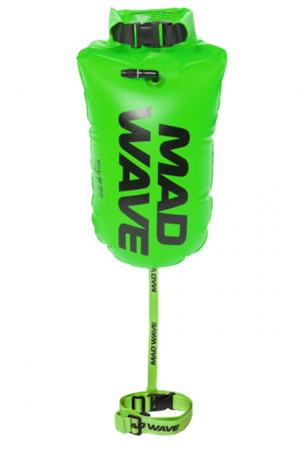 Mad Wave Açık Su Yüzme Şamandırası Yeşil (çantalı)