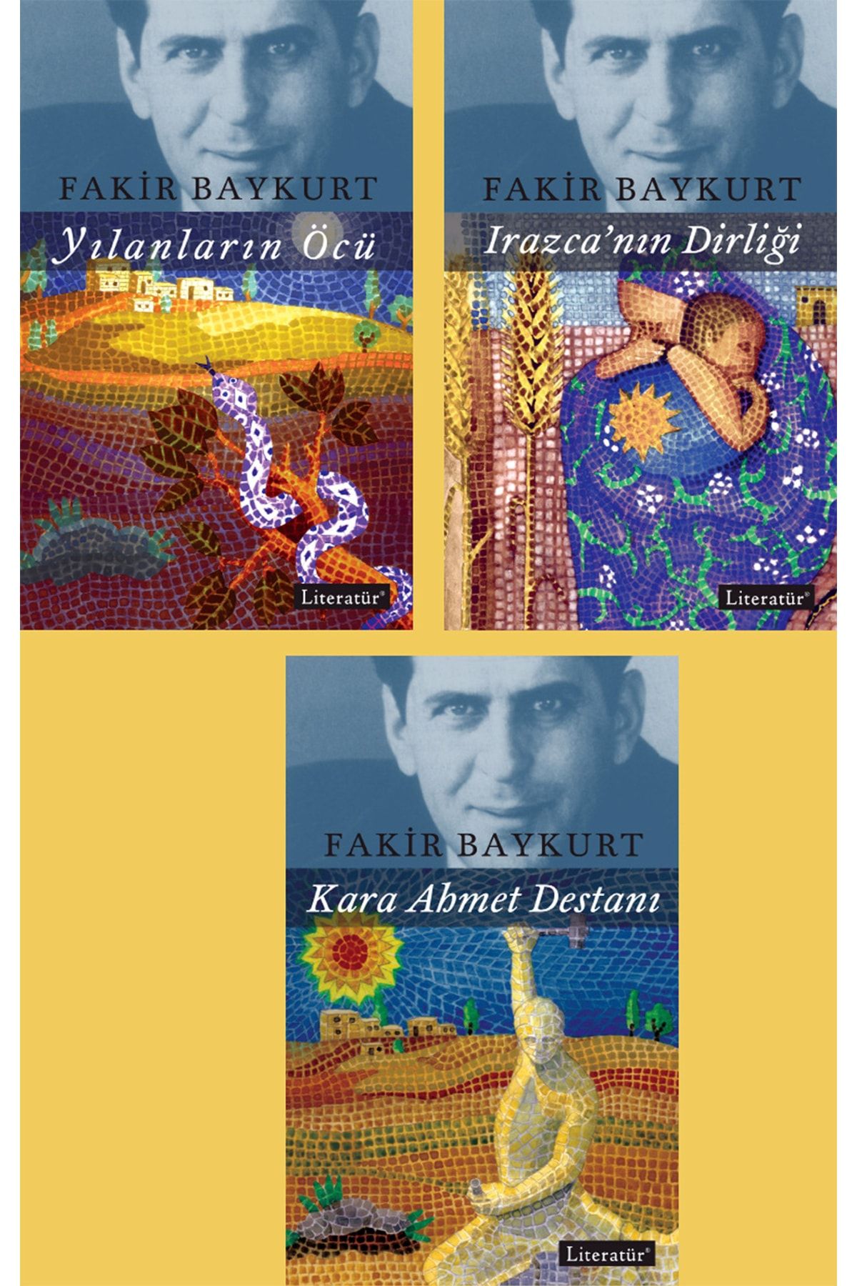 Literatür Yayınları Irazca Üçlemesi (yılanların Öcü Üçlemesi) (3 Kitap Takım)