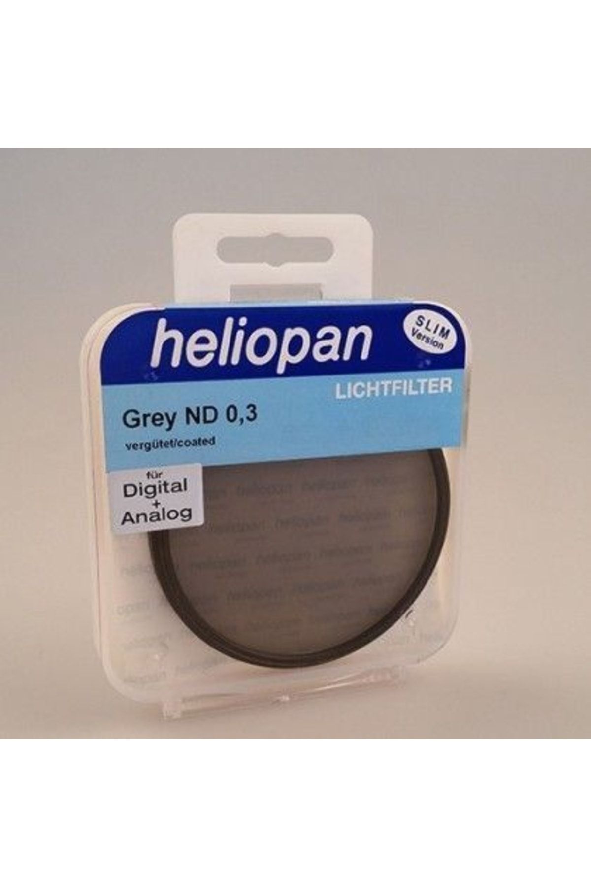 Heliopan 58 mm Slim Nd 0,3 2x 1f-stop Filtre