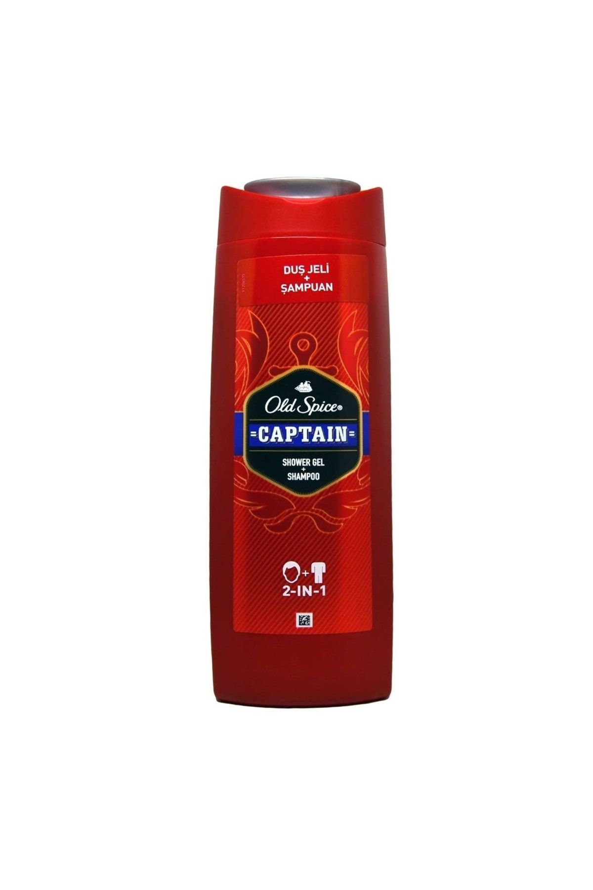 Old Spice Captain Duş Jeli  Şampuan 400ml  Captain Deodorant 150ml  Captain Stick 50ml Set