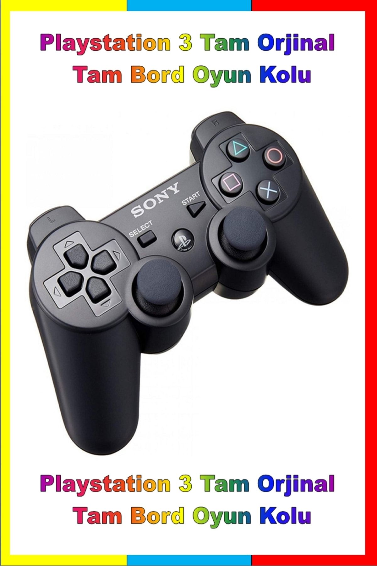 Sony Playstation 3 Tam Orjinal Tam Bord Oyun Kolu Ps3 Dualshock 3 Teşhir - Ikinci El Üründür