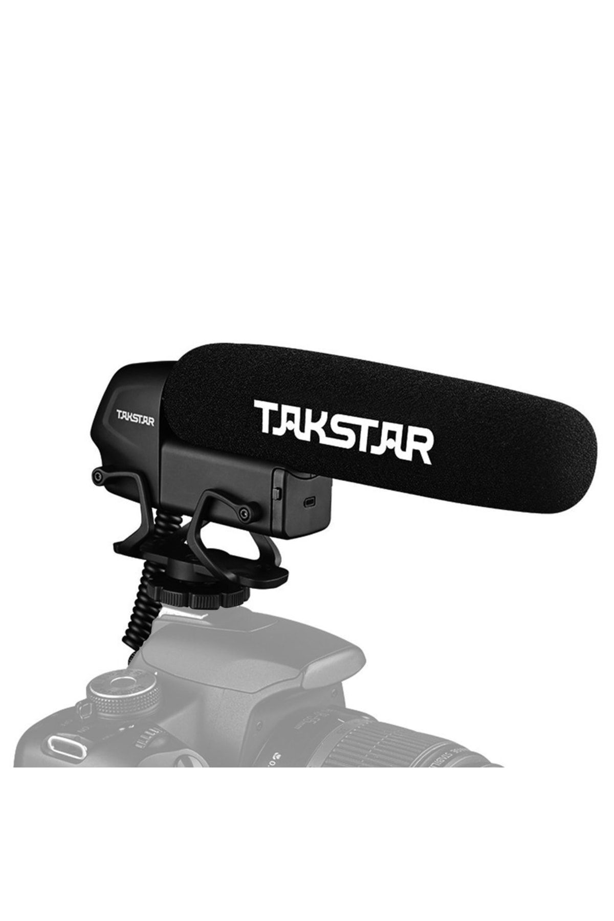 TakStar Sgc-600 Dslr Kamera Fotoğraf Makina Uyumlu Profesyonel Muhabir Sunucu Spiker Röportaj Video