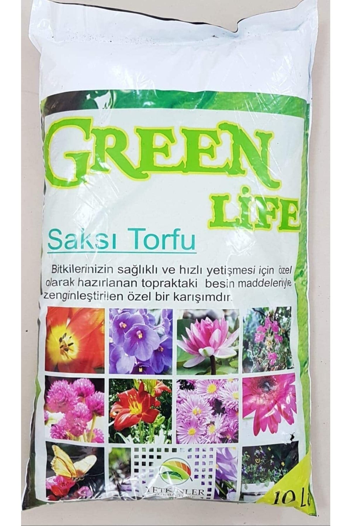 Green Life Harika Bitki Toprağı Çiçek Toprağı Torf Humus Katkılı (10 Lt)
