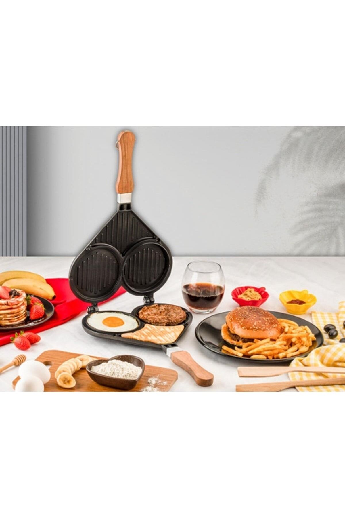 TAŞHAN T-0682 Ocak Üstü Hamburger Makinesi