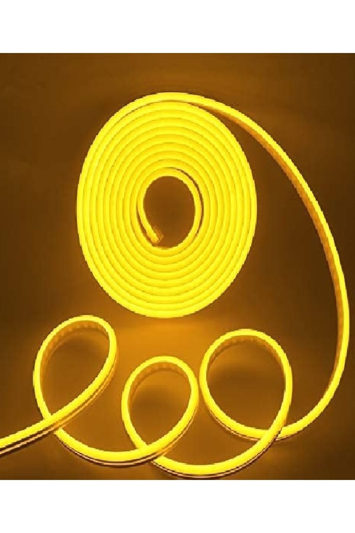 Led Neon 6mm-12v Sarı