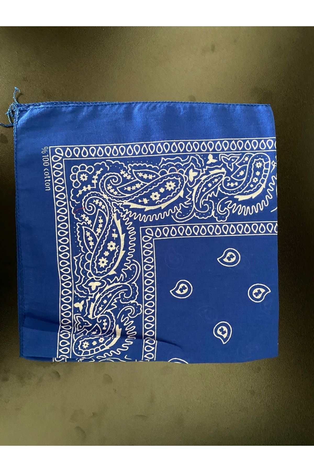 Gülerbandana by yunus güler Etnik Desen Bandana Saks Mavisi