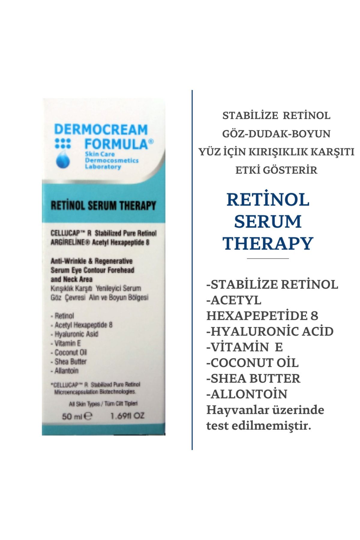Dermocream Formula Retinol Serum Therapy 50 ml