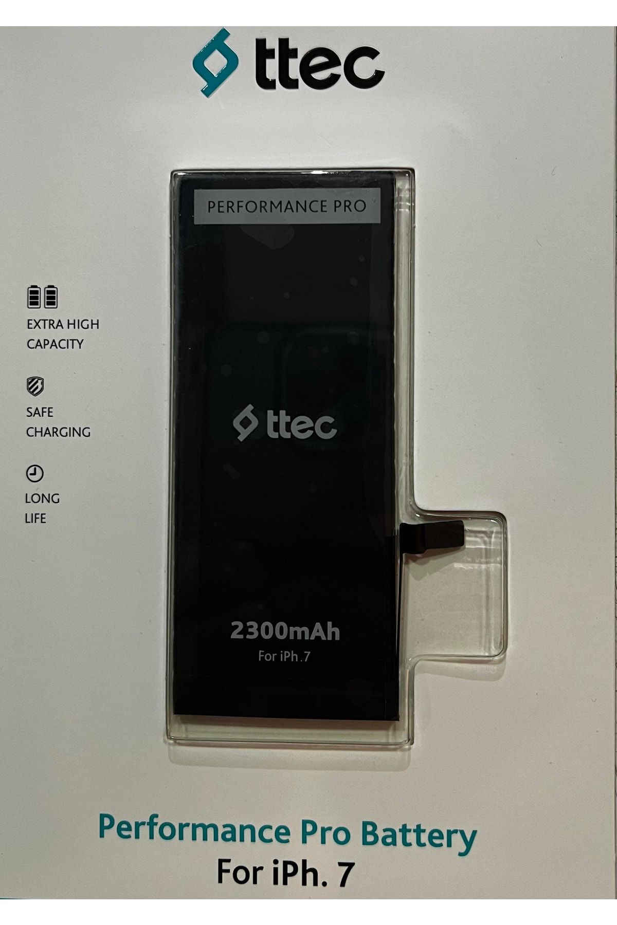 Ttec Iphone 7 Uyumlu Güçlendirilmiş 2300 Mah Performans Batarya