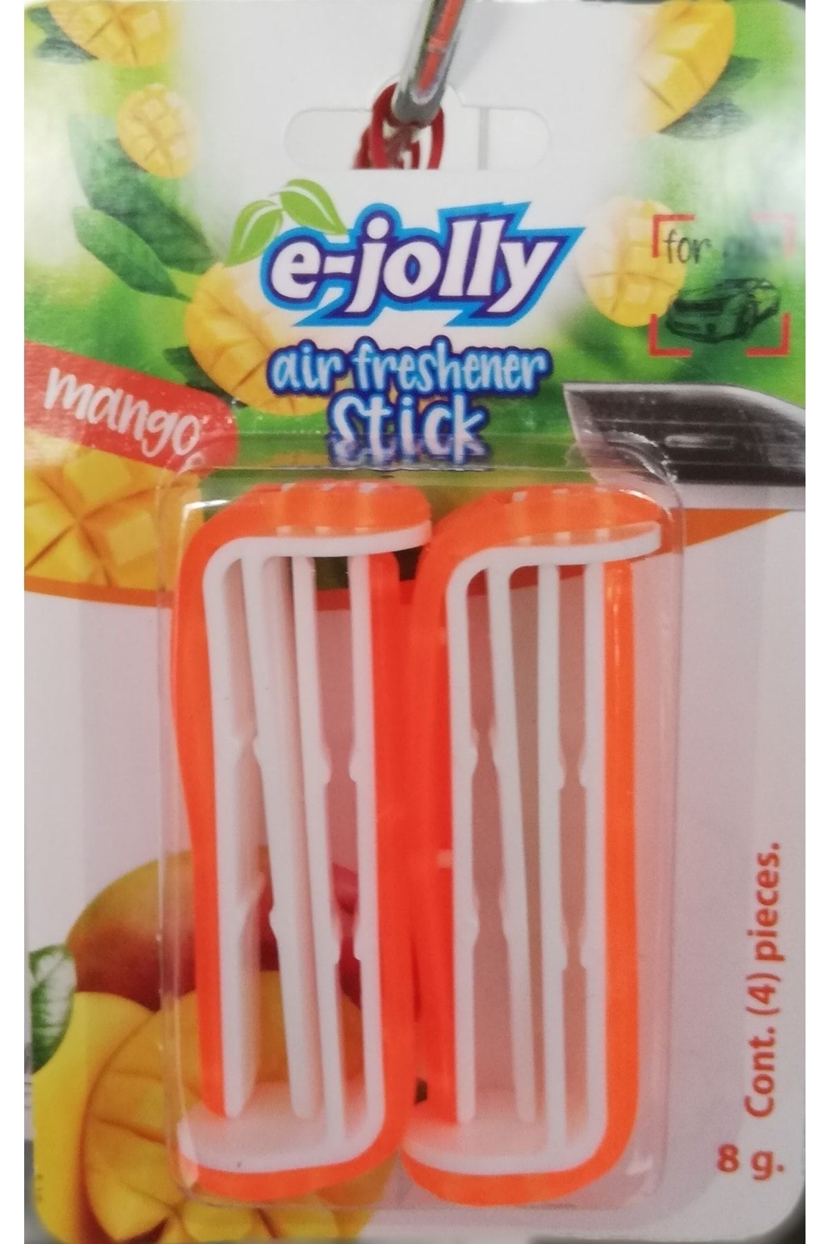 Jolly E Araç Kalorifer Petek Kokusu 1paket Mango