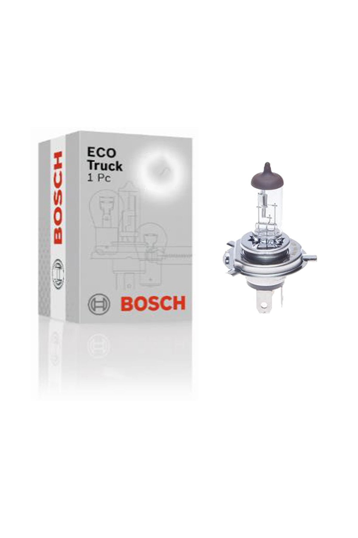 Bosch Ampul H4 12v 100w P43t Tırnaklı