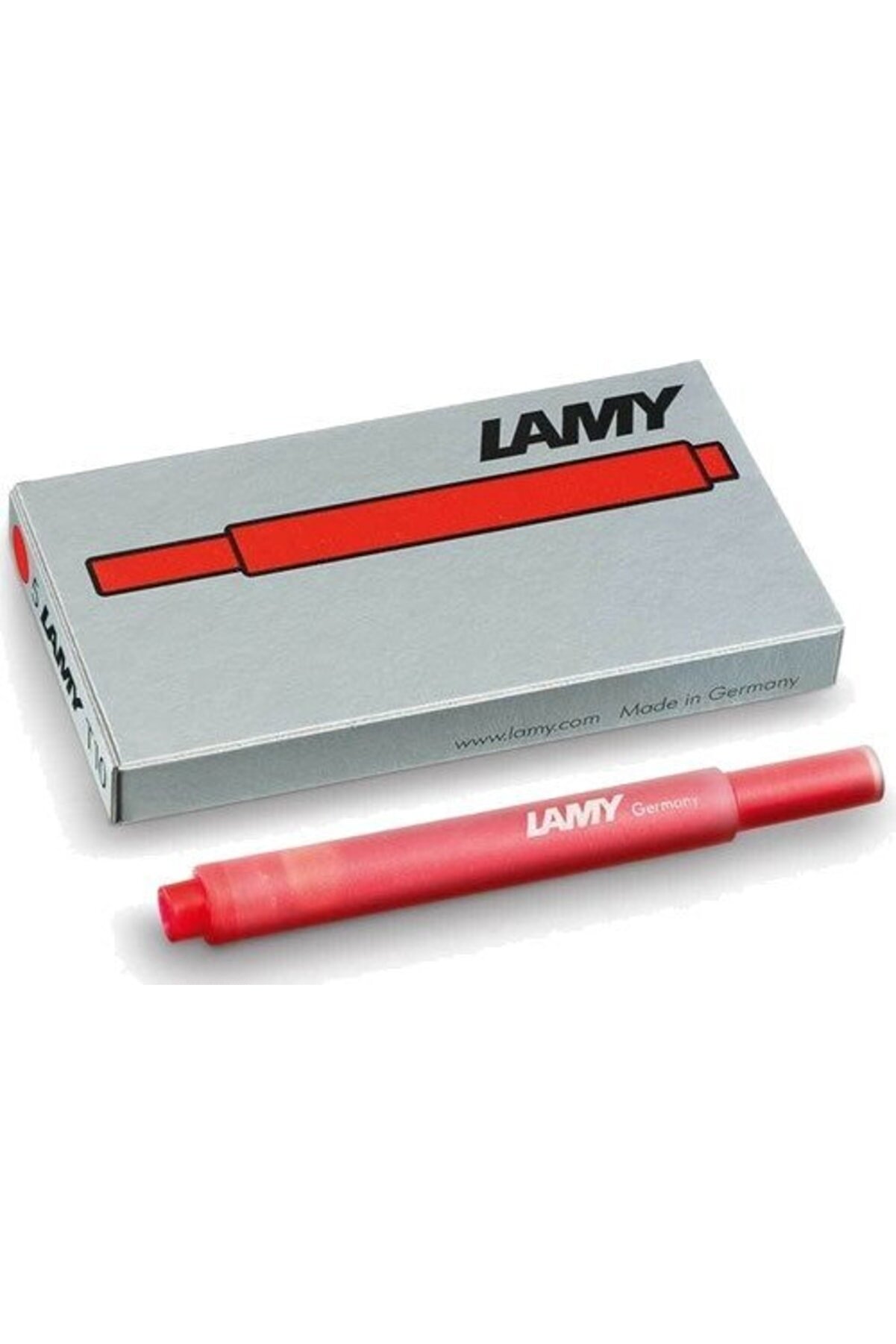 Lamy T10-k Kırmızı Dolma Kalem Kartuşu