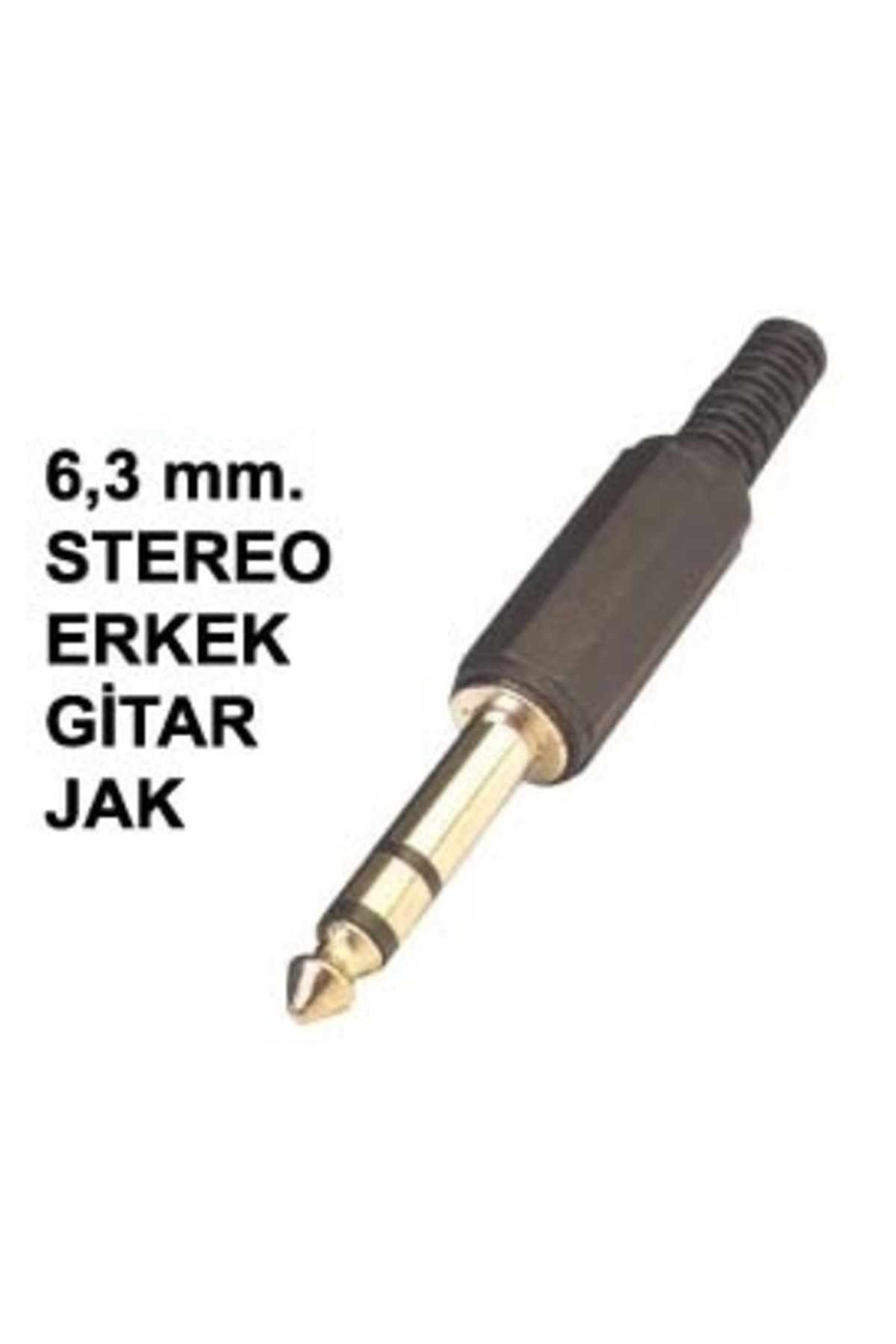 seenergy 6.3mm Stereo Erkek Gitar Jak