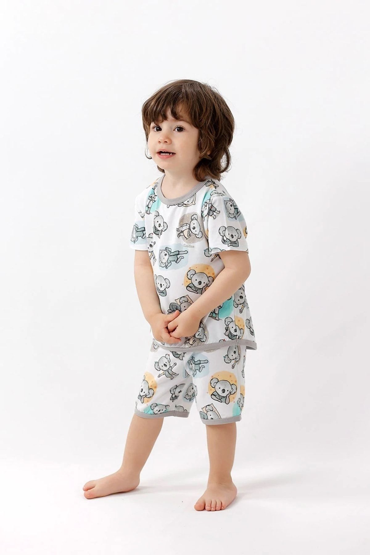 KidZee Şort Pijama Takımı 0.2 Tog Koala Şort Pj-zee