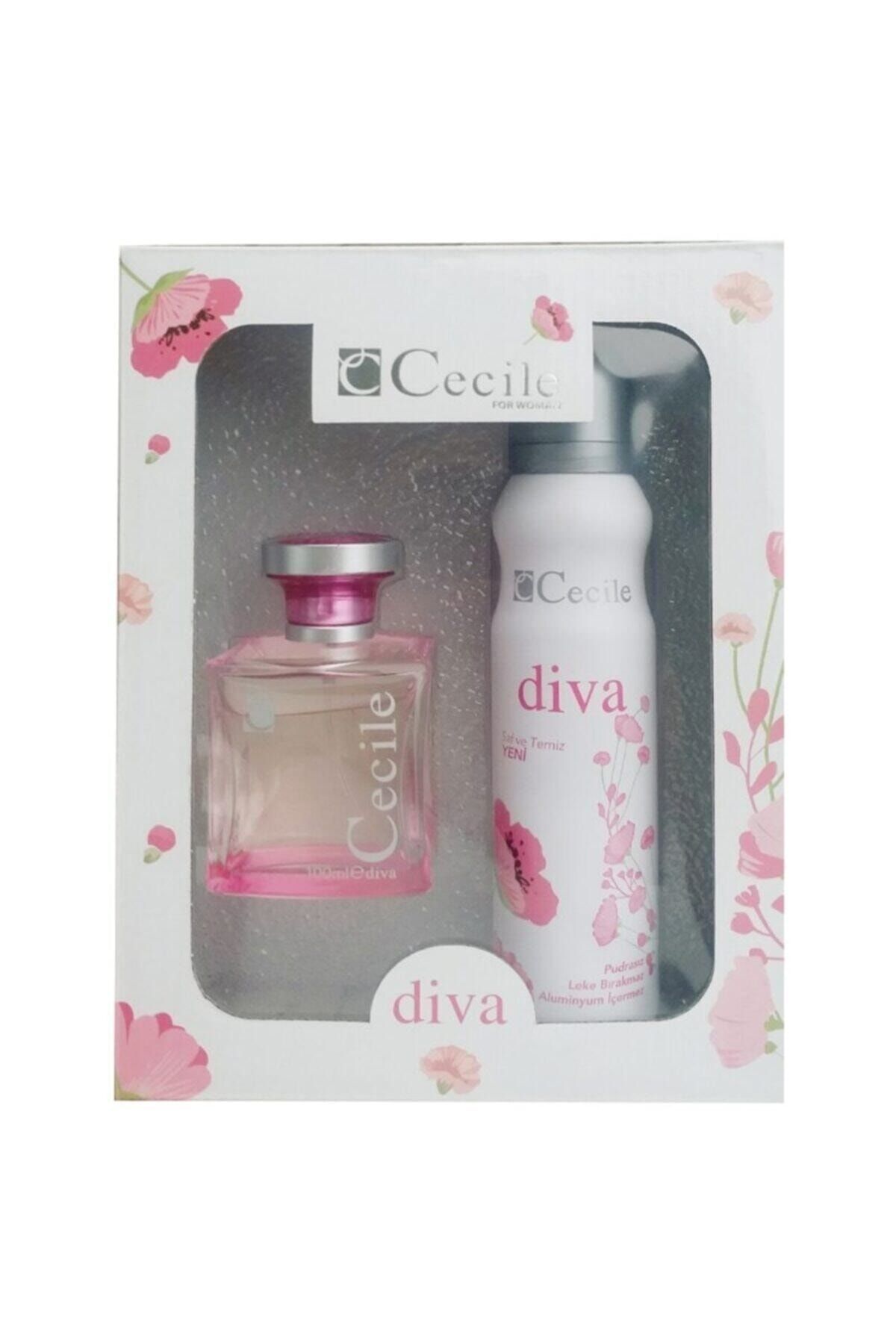 Cecile Kadın Diva Edt Parfüm 100 ml+ Deodorant 150 ml
