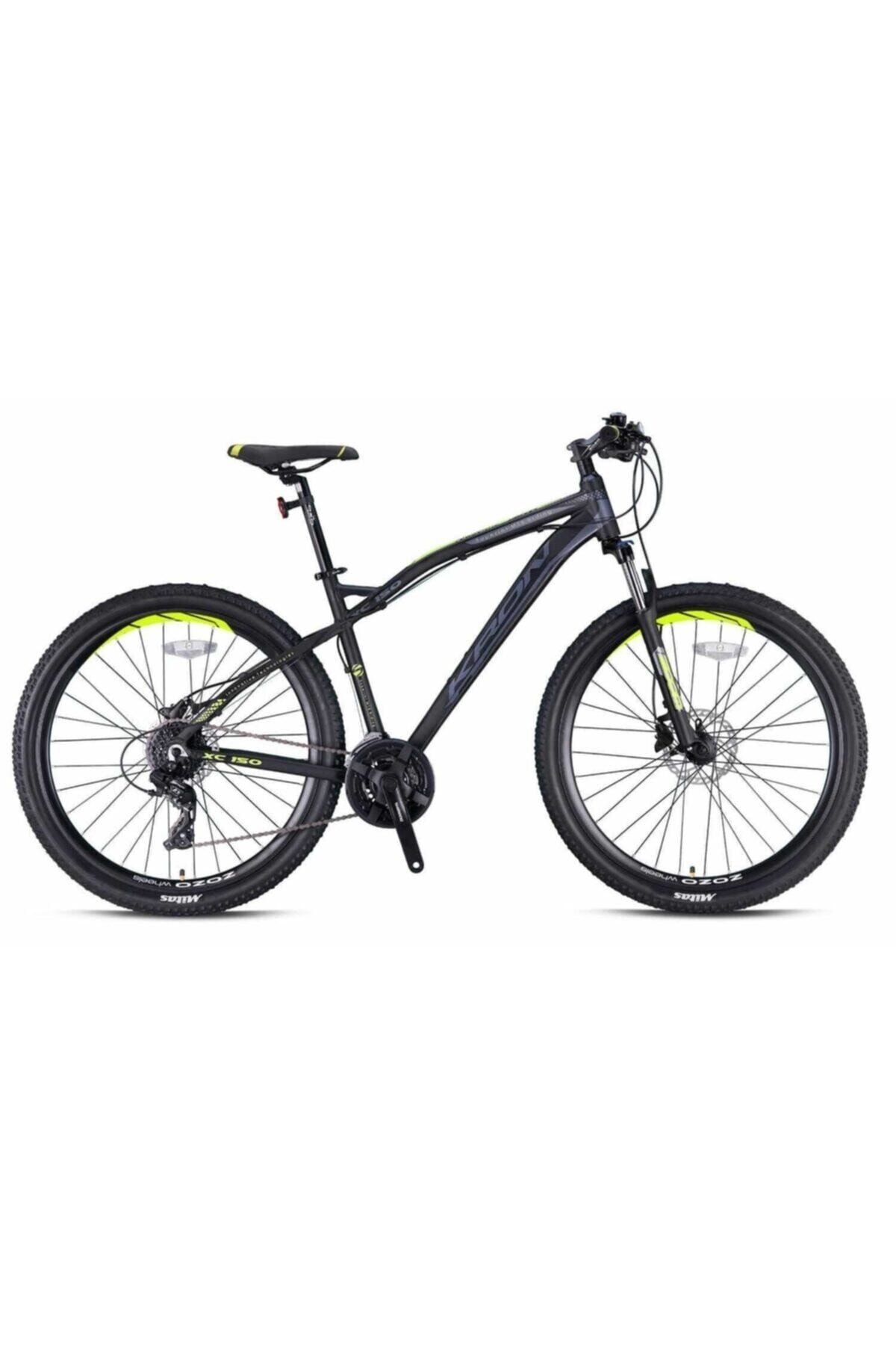 Kron 2022 Xc 150 H.dısk 27.5 Jant Dağ Bisikleti Siyah-neon Sarı-füme 18 Inc