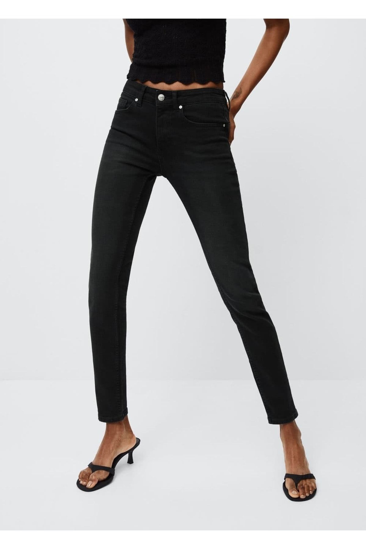 MANGO Skinny Push-up Jean Pantolon