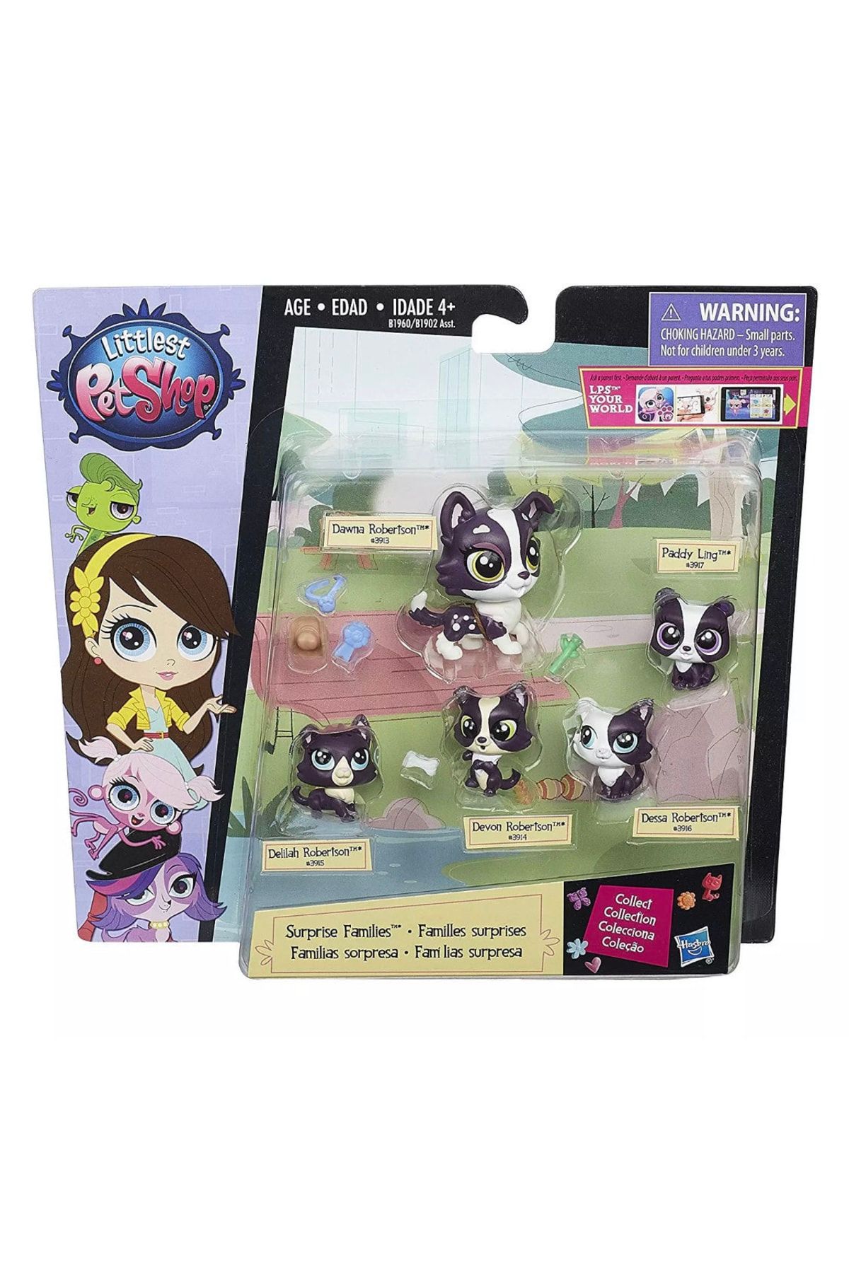 Minişler Pet Shop Littlest Pets Shop Miniş Oyuncak Nadir Minişler Ailesi Orjinal