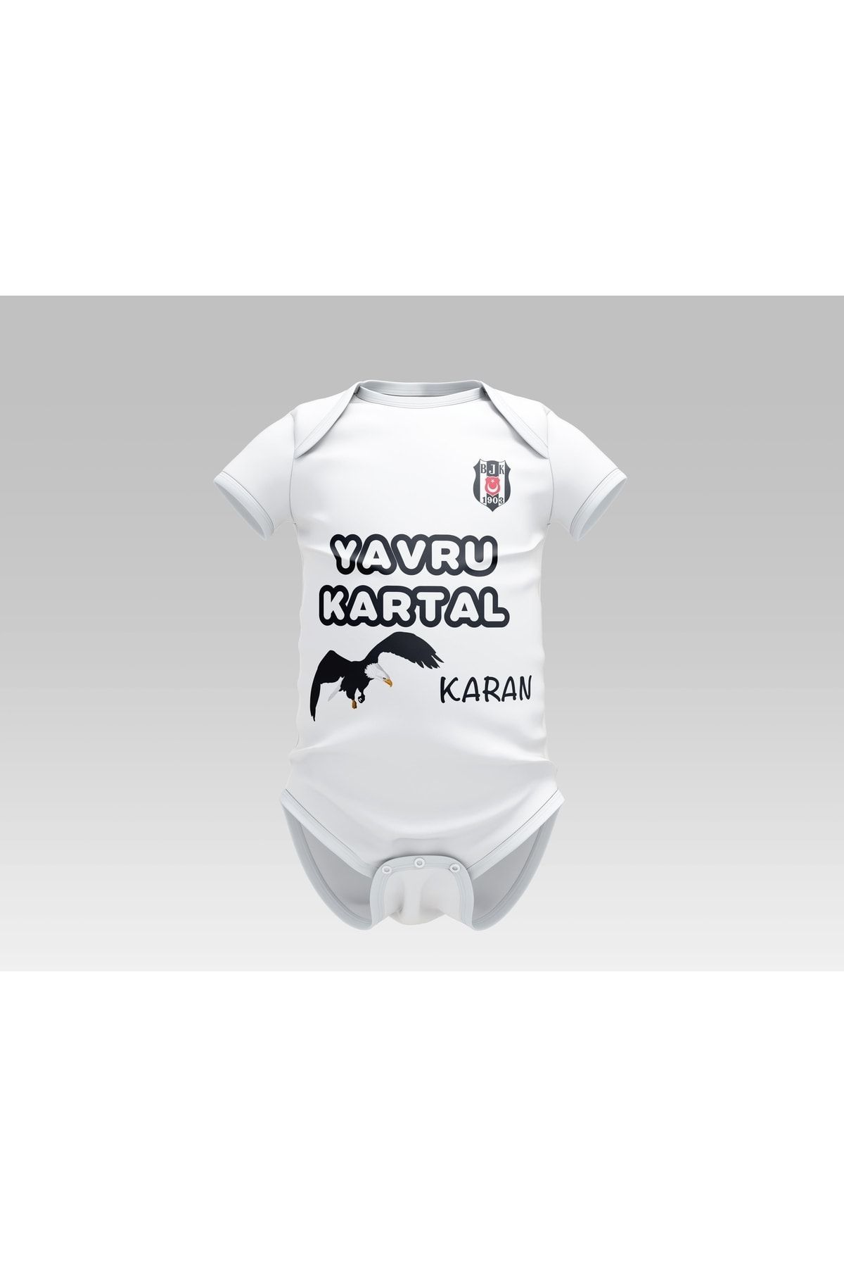 Beşiktaş Yavru Kartal Bebek Body Zıbın