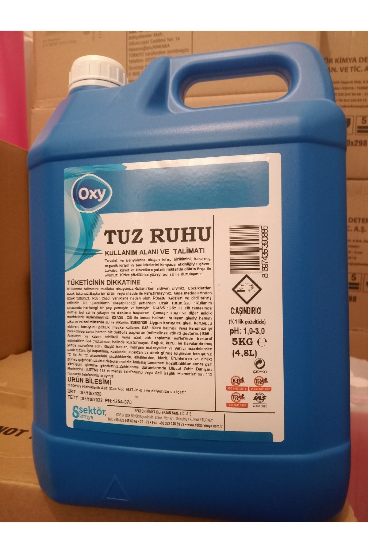 Oxy Tuz Ruhu 5 Kg