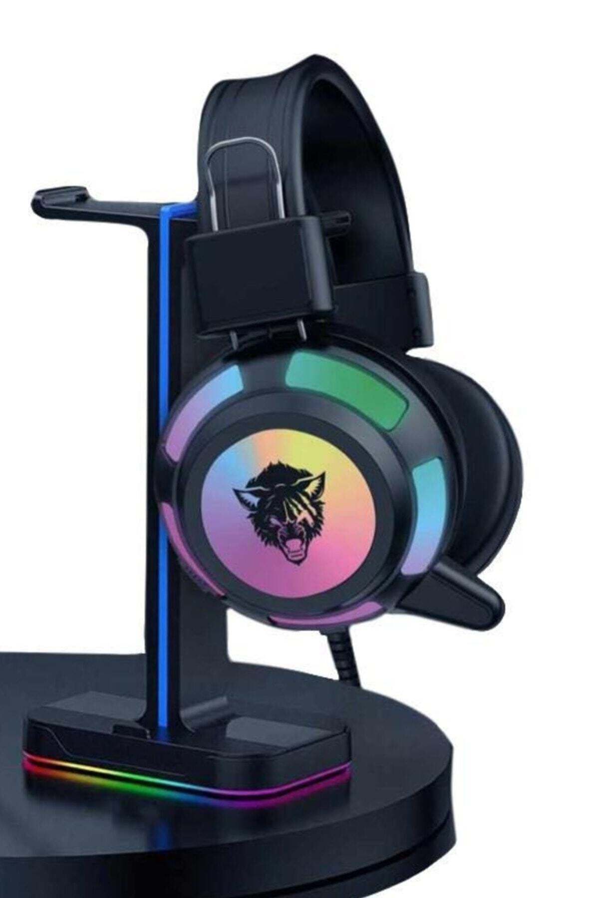 Dynego V8 Mikrofonlu Gaming Oyuncu Kulaklığı Yeni Rgb Led Işıklı Kulaklık