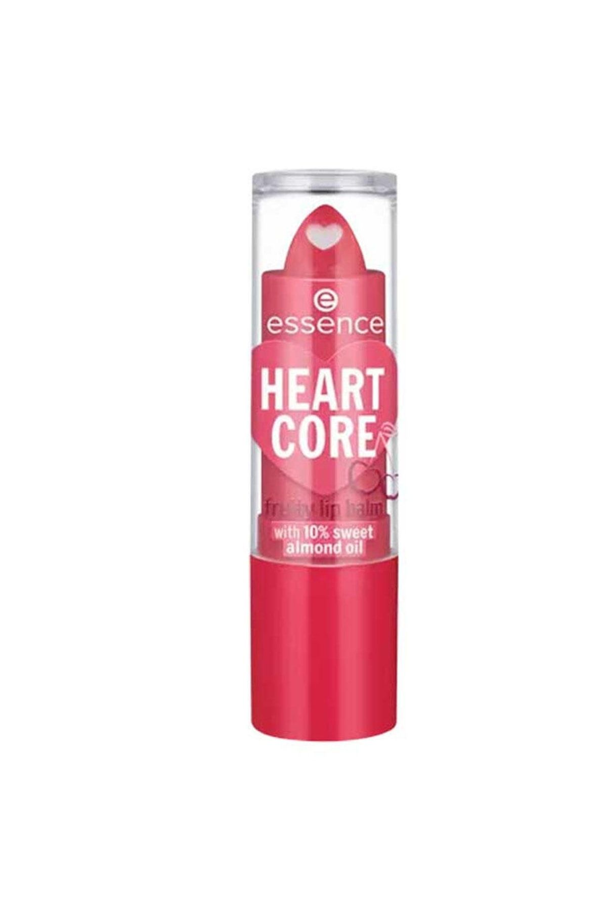 Essence Heart Core Lip Balm - Renkli Dudak Kremi No: 01