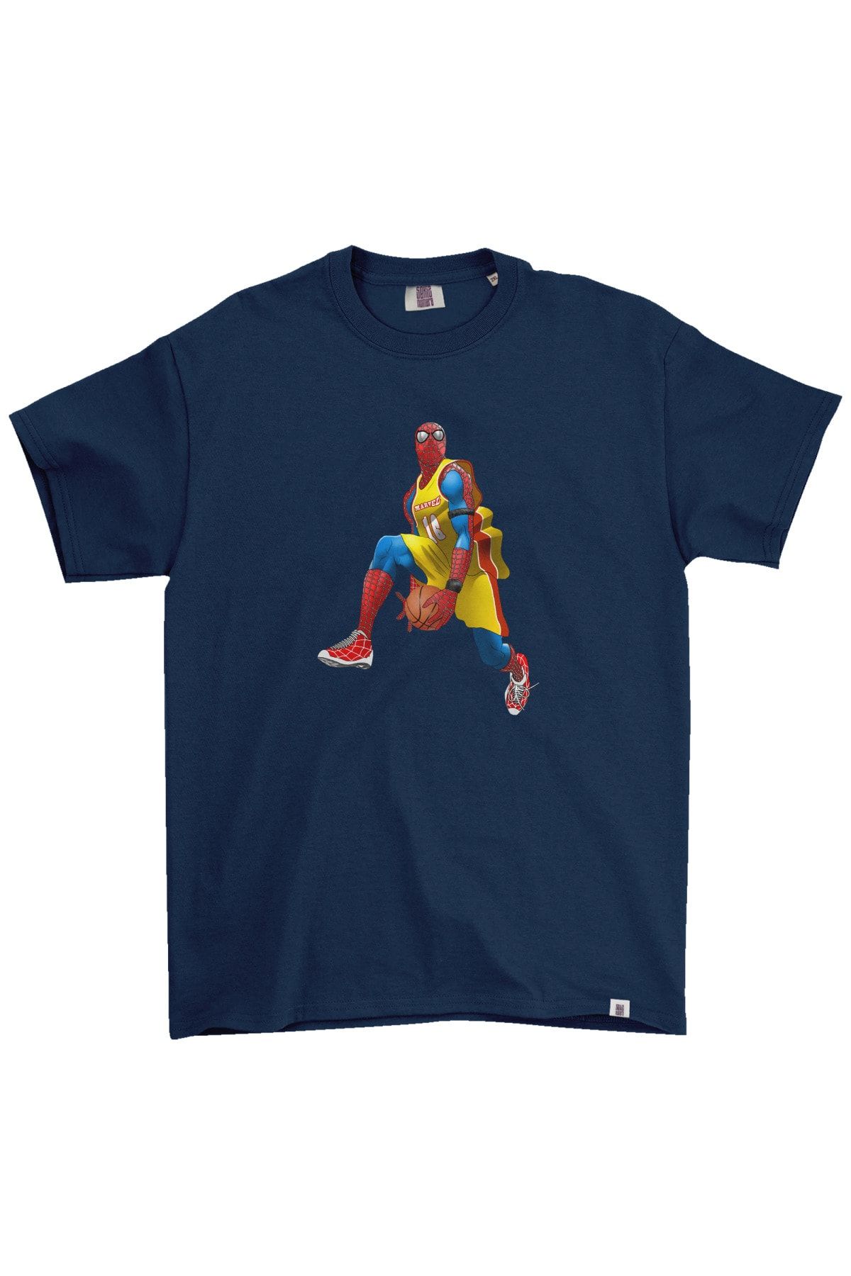Sekiz Numara Spider-man Basketball Tişört