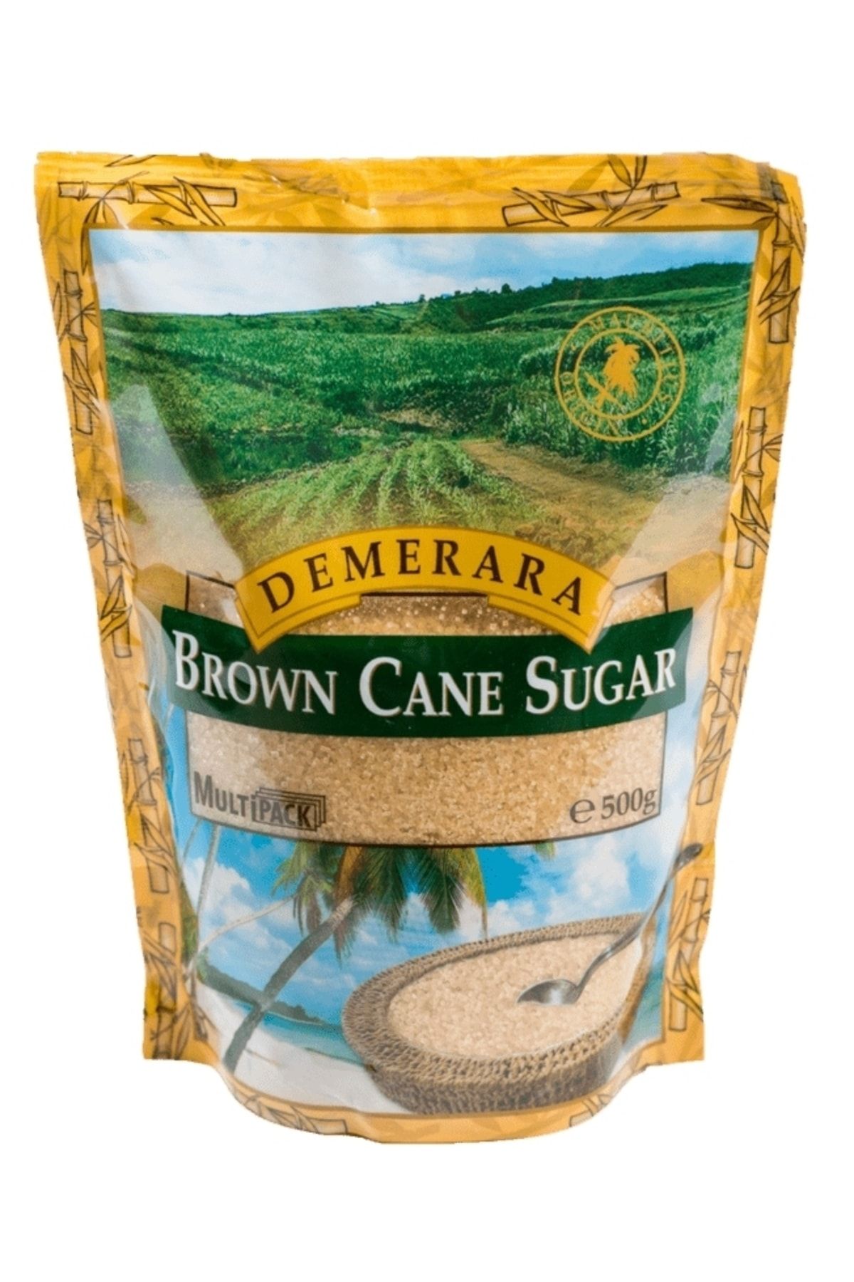 Brown Multipack Premium Products Demerara Cane Sugar 500gr Esmer Şeker