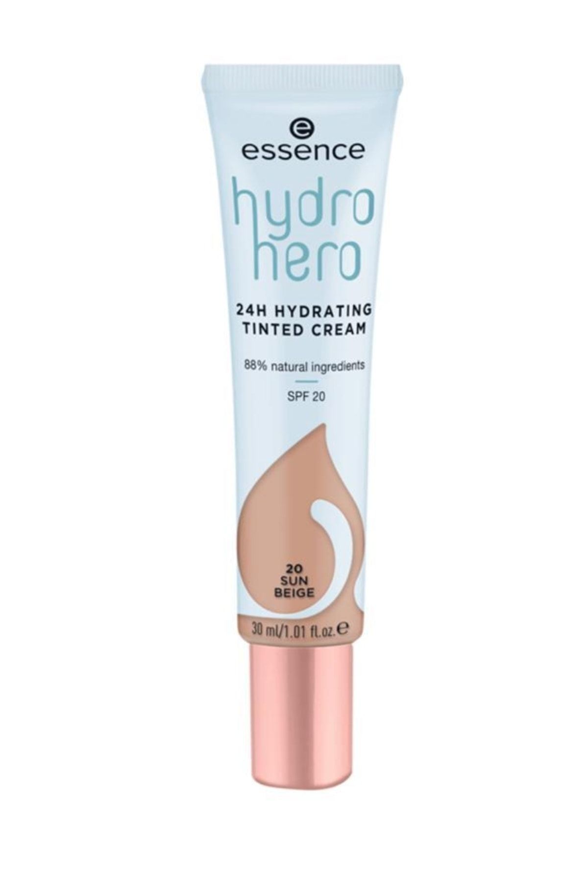 Essence Hydro Hero Tinte Cream - Renkli Nemlendirici No:20 30ml