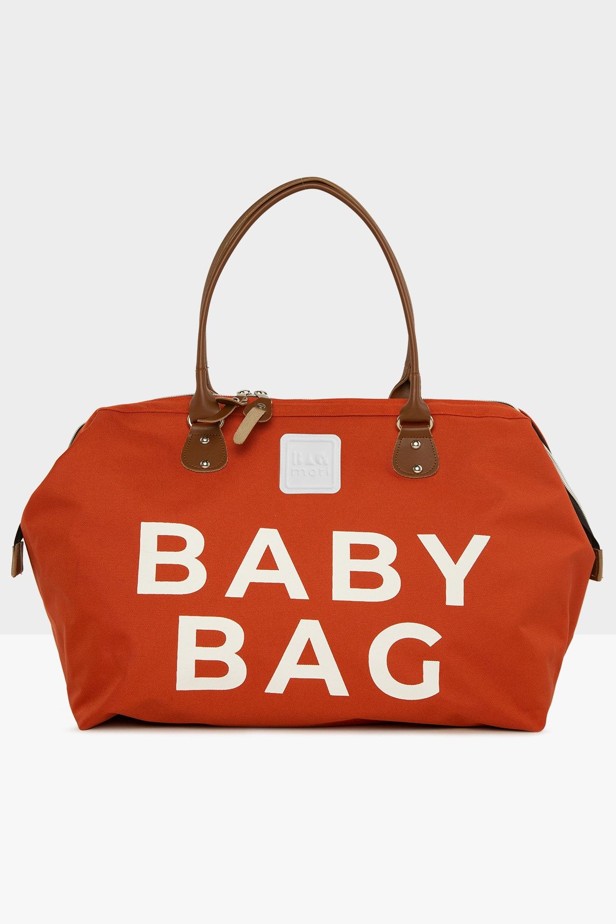 Bagmori Kiremit Baby Bag Baskılı Bebek Bakım Çantası M000002169