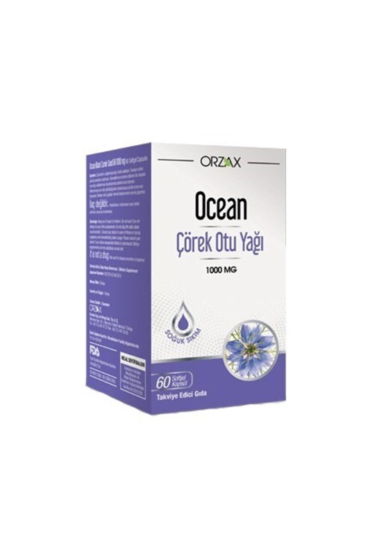 Ocean Çörek Otu Yağı 1000 Mg 60 Kapsül (dcn101)
