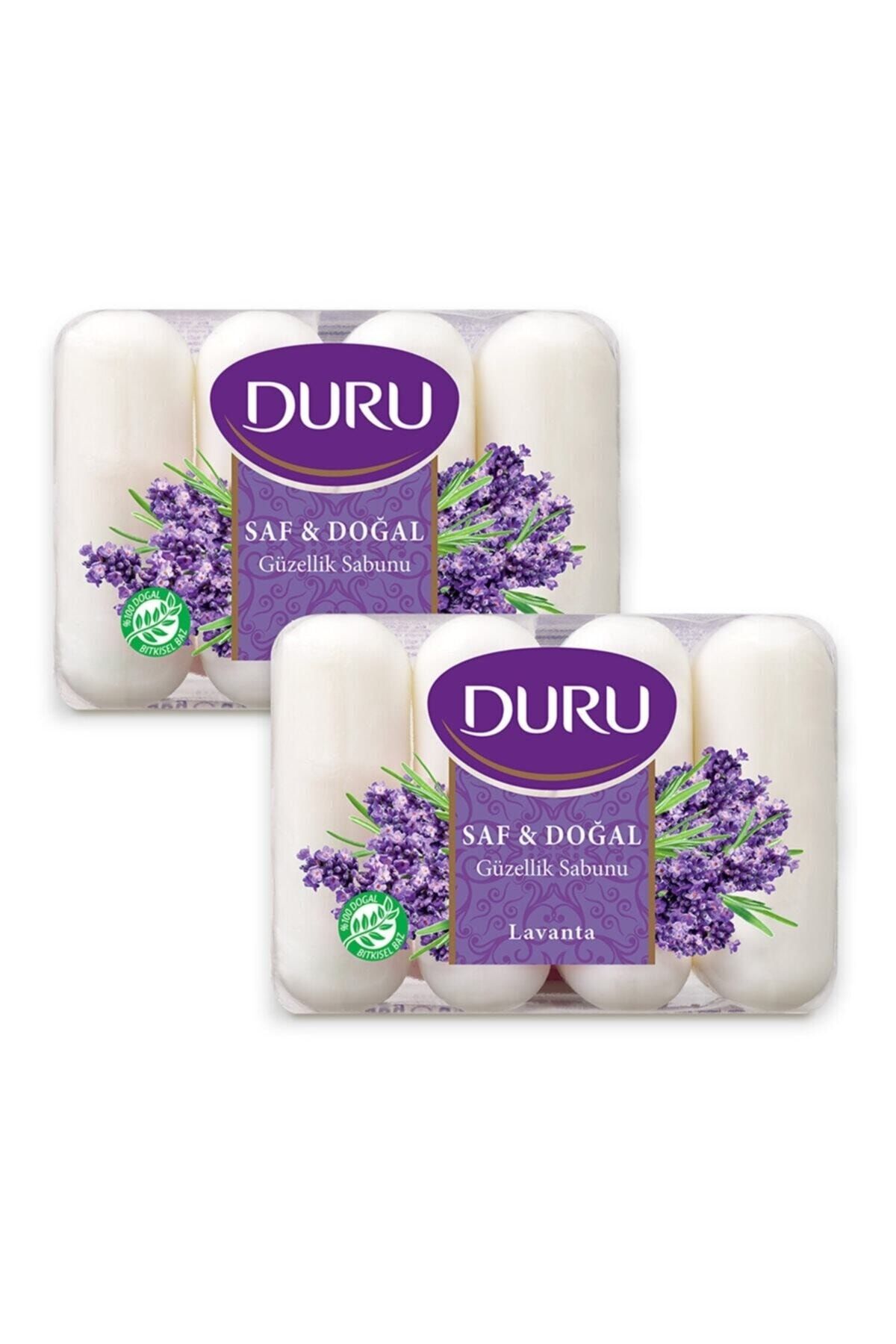 Duru Saf & Doğal Kaynaklı Lavanta 8 Adet Güzellik Sabunu 2x280gr