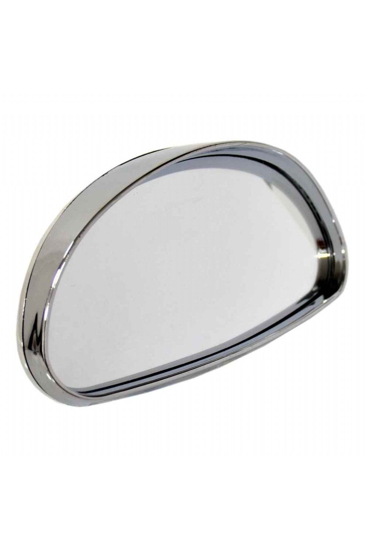 Carub Ayna Üstü Ilave Dış Oval 14x7,5cm Nikel Büyük