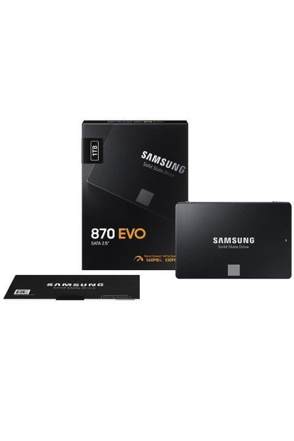 Samsung 1 Tb 870 Evo Mz-77e1t0bw 2.5 Inc Sata 3.0 Ssd