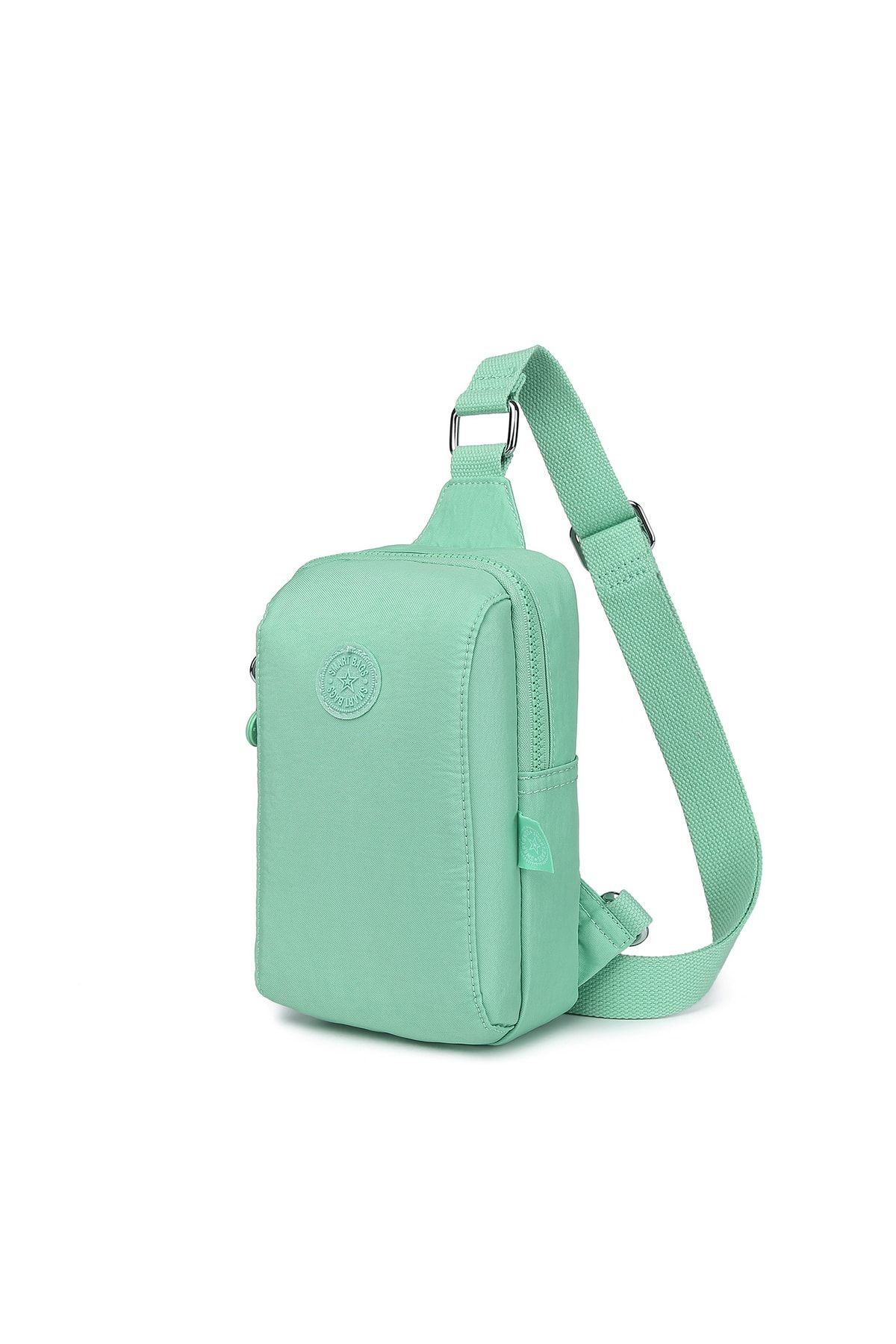 Smart Bags Bodybag Unisex Postacı Çantası Krinkıl Kumaş 3105 A.yeşil