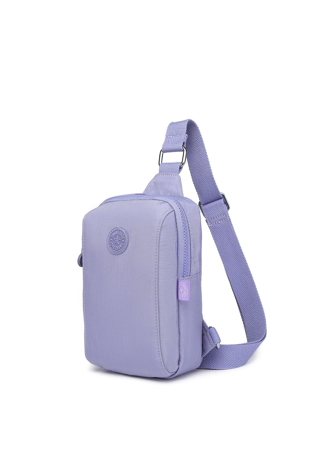 Smart Bags Bodybag Unisex Postacı Çantası Krinkıl Kumaş 3105 Lila