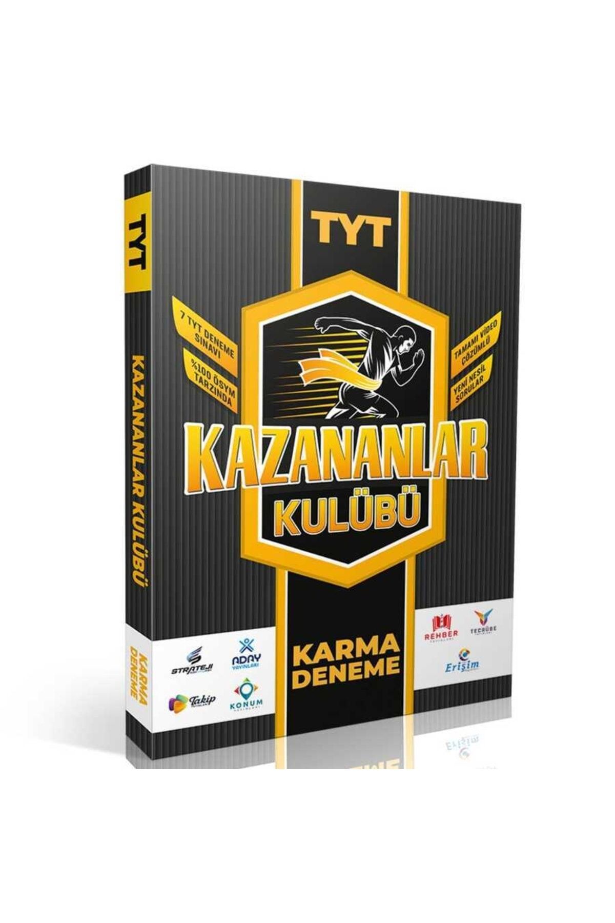 PRF Paraf Yayınları Prf Paraf Yayınları Tyt Kazananlar Kulübü 7 Video Çözümlü Karma Deneme