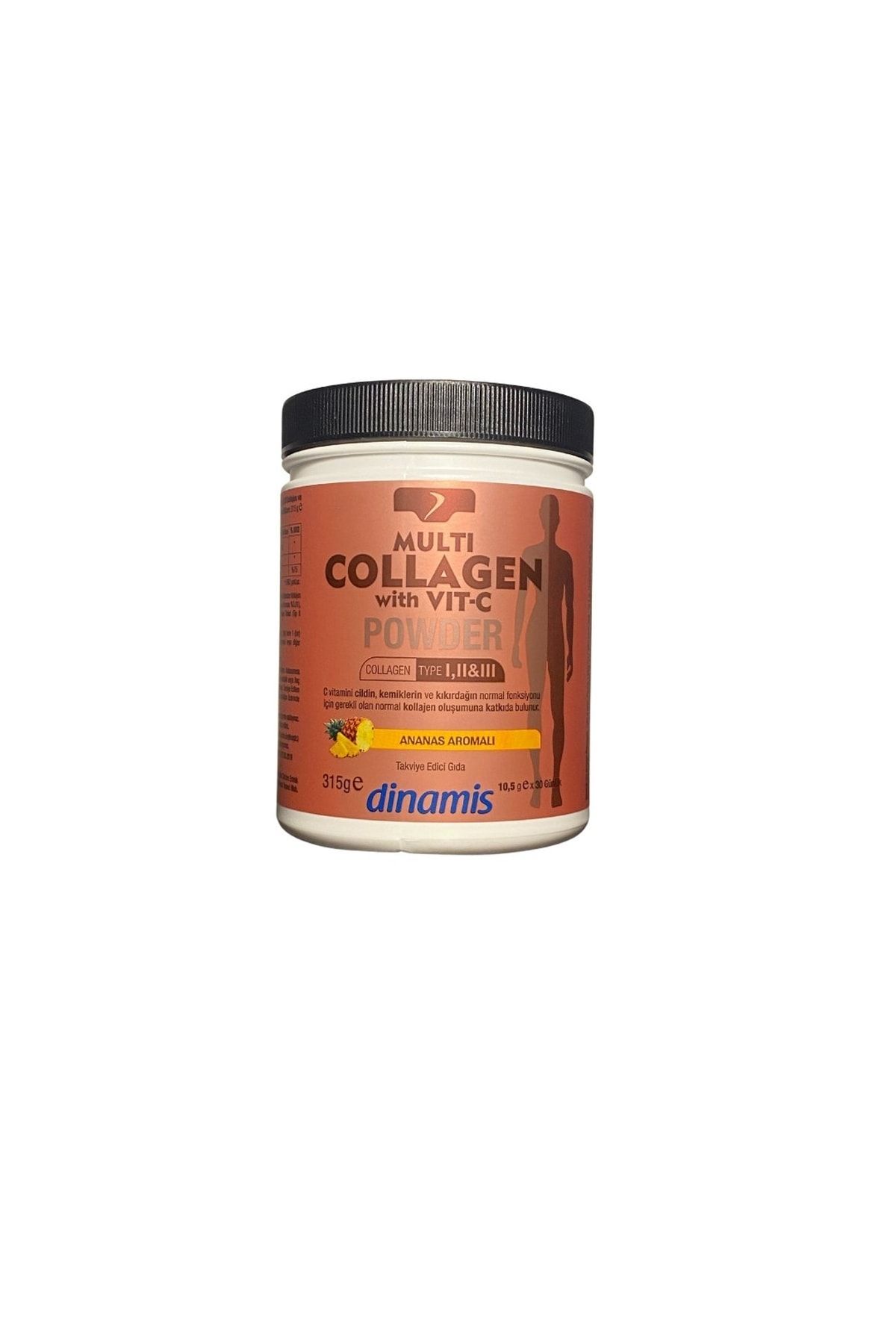 DİNAMİS Multi Collagen With Vit-c (ananas Aromalı)
