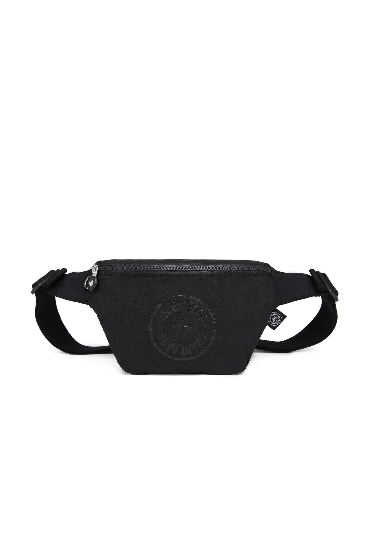 Smart Bags Bodybag Kadın Bel Çantası Krinkıl Kumaş 3099 Siyah