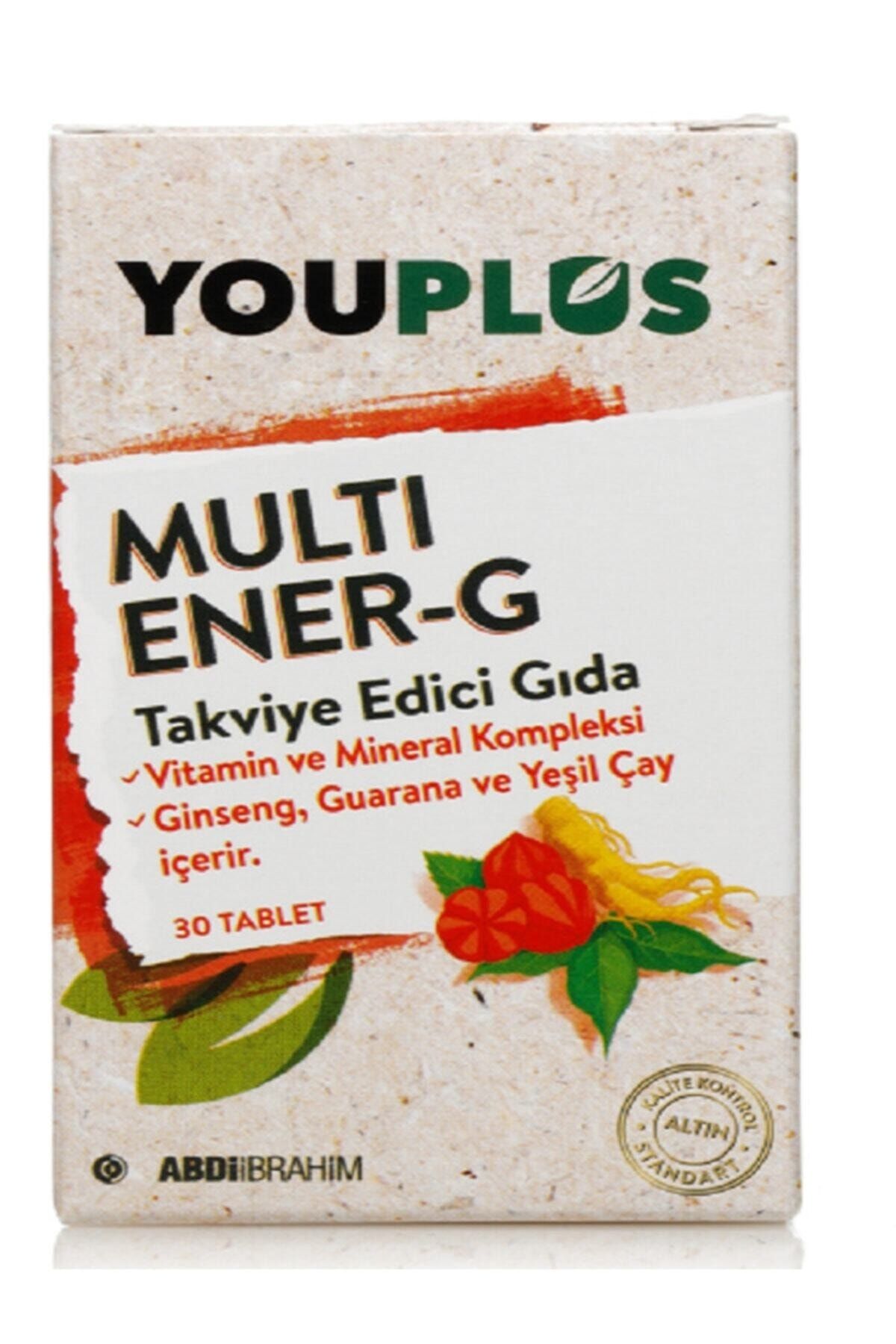 Youplus Yeni Ambalaj 30 Tablet Muti Ener-g