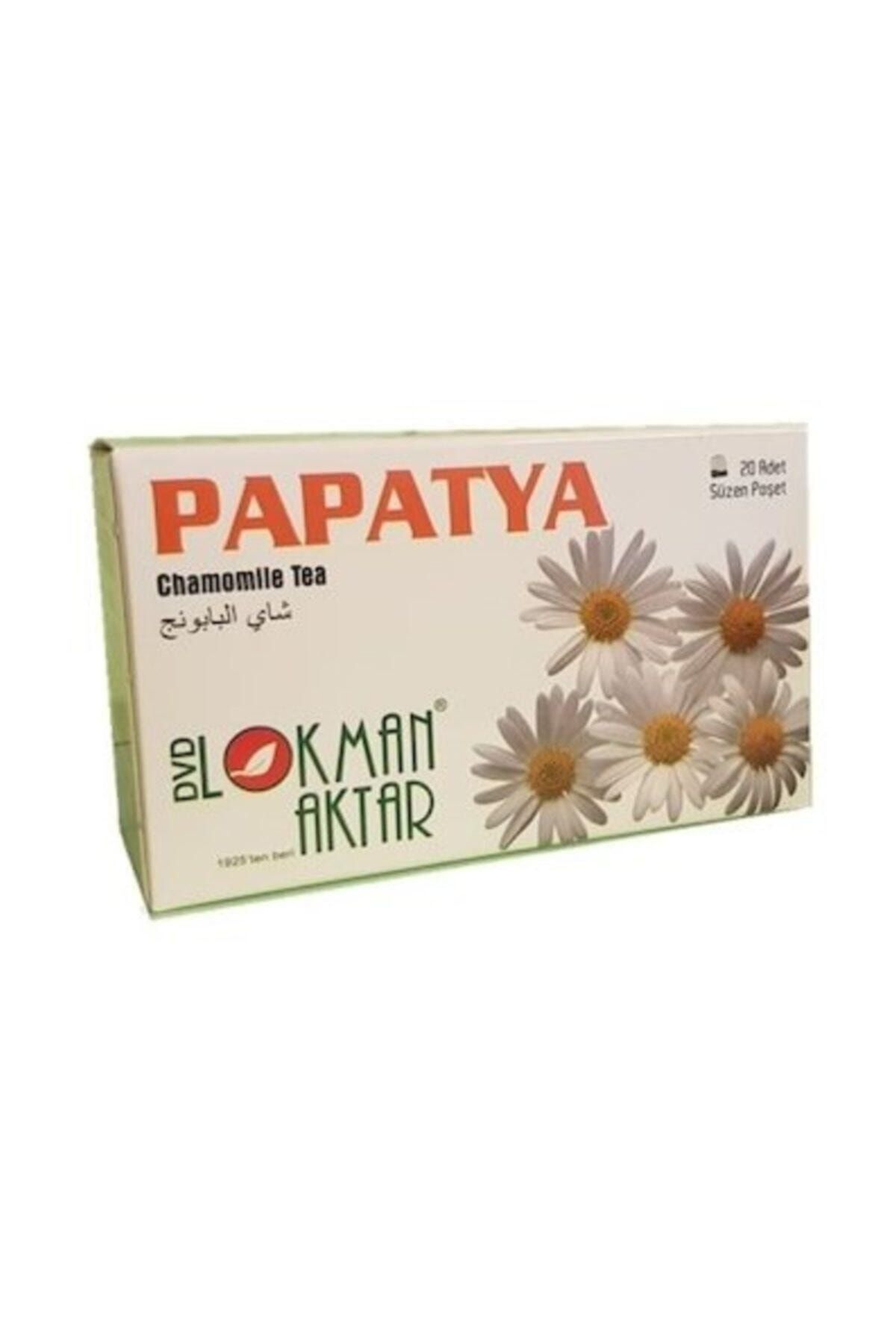 Lokman Herbal Vital Papatya Çay 20 Adet Süzen Poşet Net 40 Gr