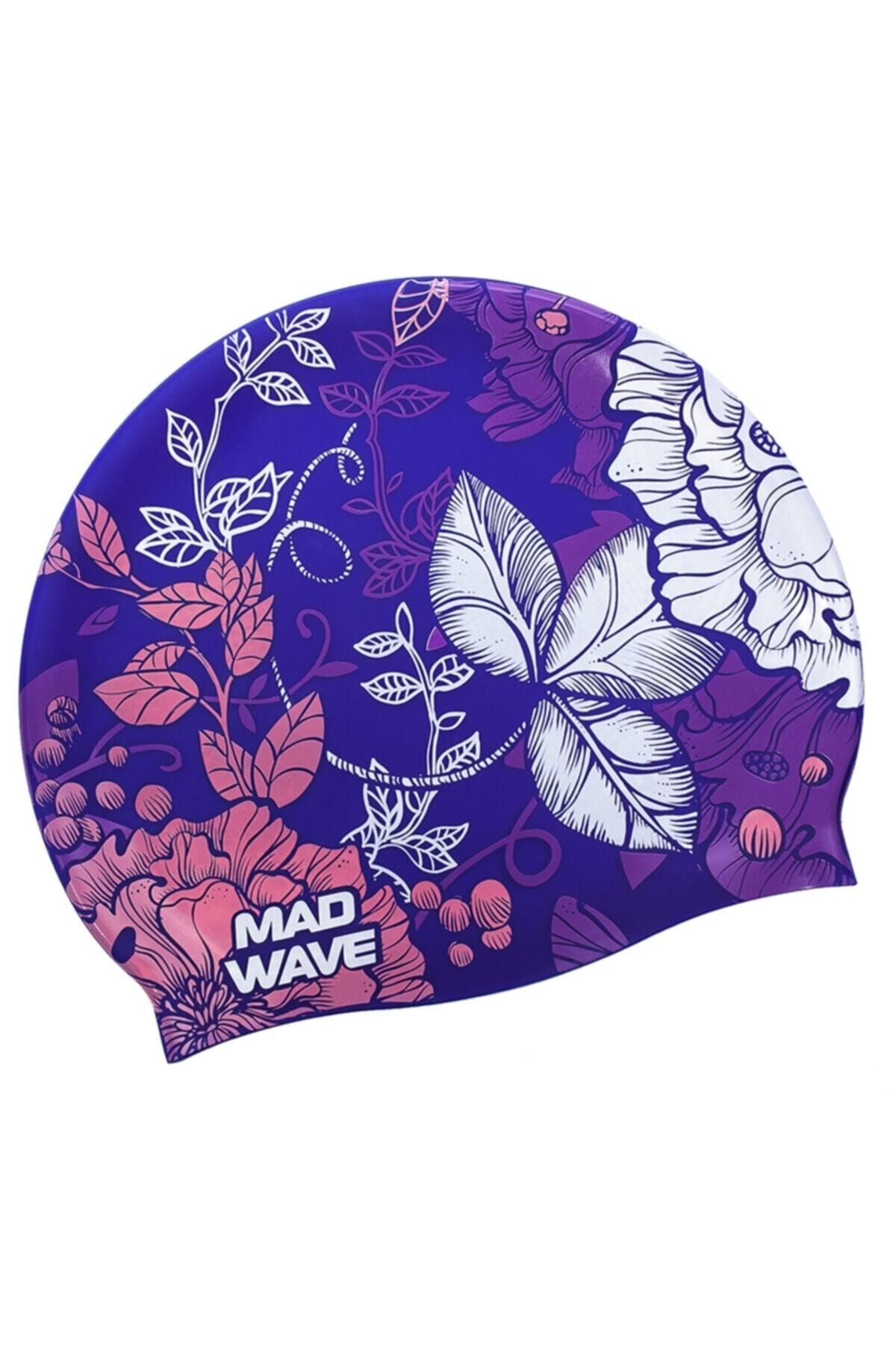 Mad Wave Silicone Cap Fleur Violet One Size