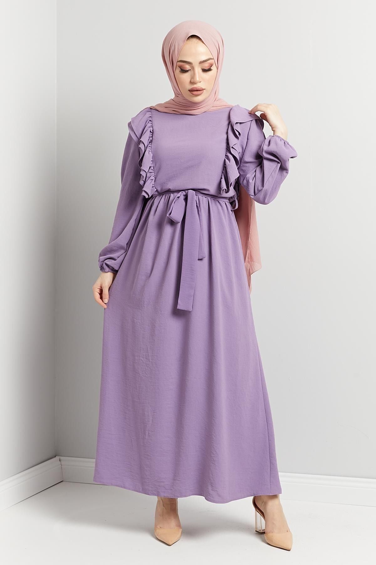 ENSA TESETTUR Sultan Model Tesettğr Airobin Elbise