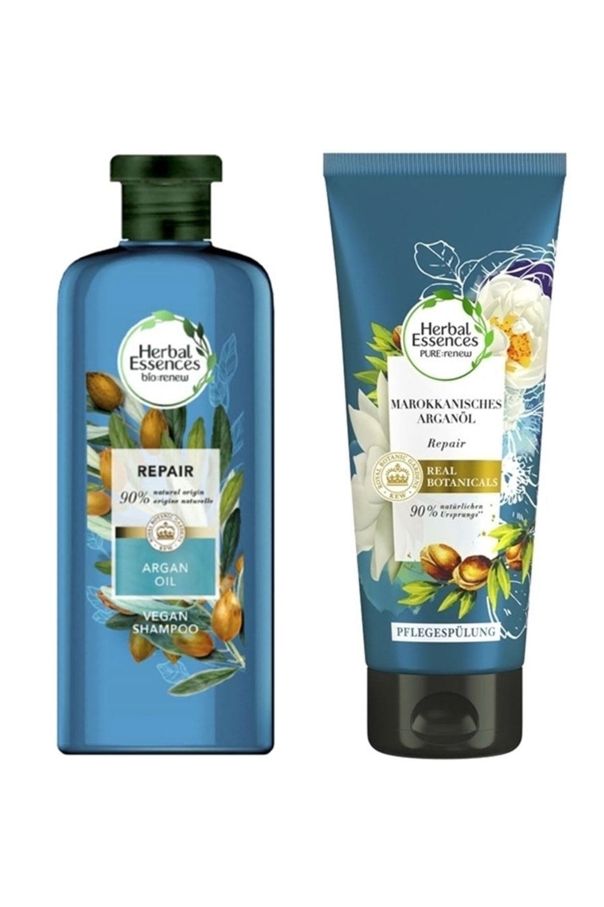 Herbal Essences Fas Argan Yağı Onarıcı Şampuan 250 Ml + Saç Kremi 200 Ml